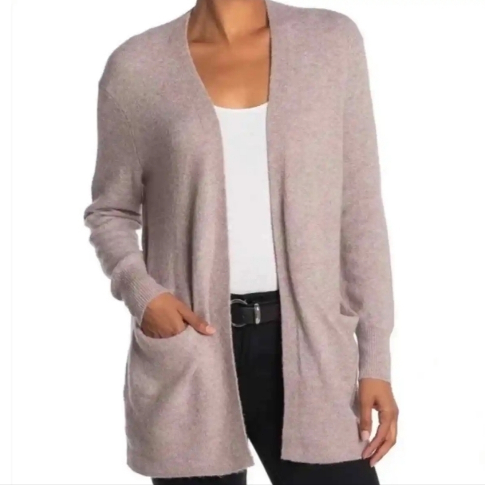 Madewell Cozy Walker Cardigan Boysenberry